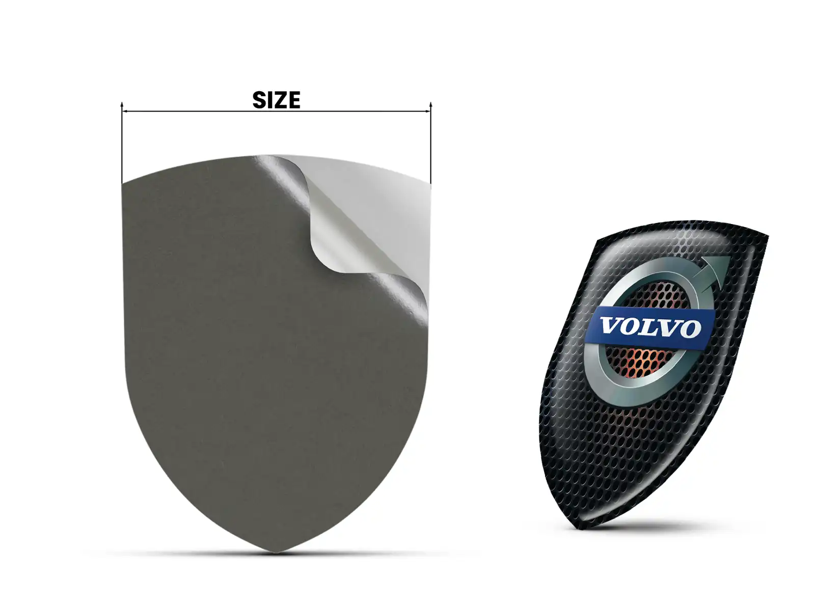 Volvo Emblemas Empresa Coche Pro Máximo Resistentes Diseño 
